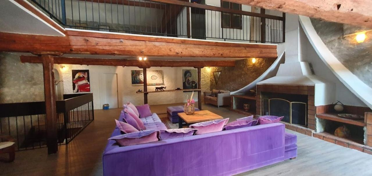 Gite De 420 Metres Carres Dans Chateau L'Ange Au Violon Jusqu'A 13 Couchages Conques-sur-Orbiel Eksteriør billede