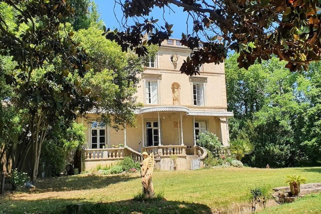 Gite De 420 Metres Carres Dans Chateau L'Ange Au Violon Jusqu'A 13 Couchages Conques-sur-Orbiel Eksteriør billede